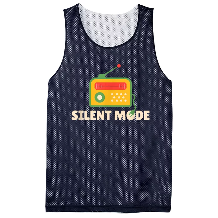 Silent Mode Mesh Reversible Basketball Jersey Tank