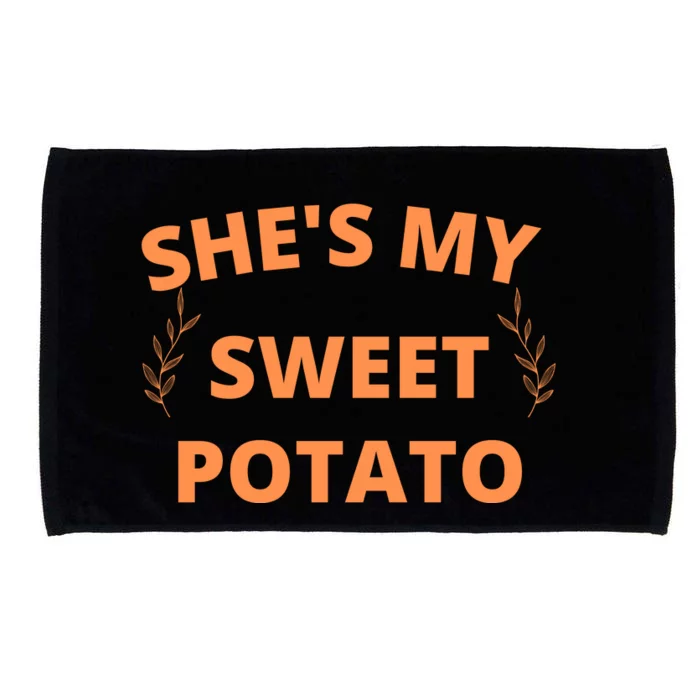 She's My Sweet Potato Yes I Yam Microfiber Hand Towel