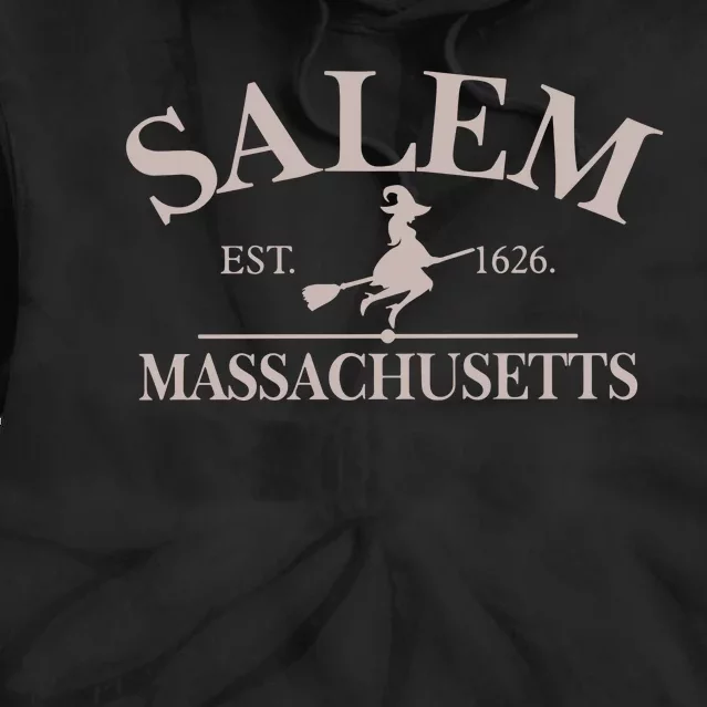 Salem Massachusetts Tie Dye Hoodie