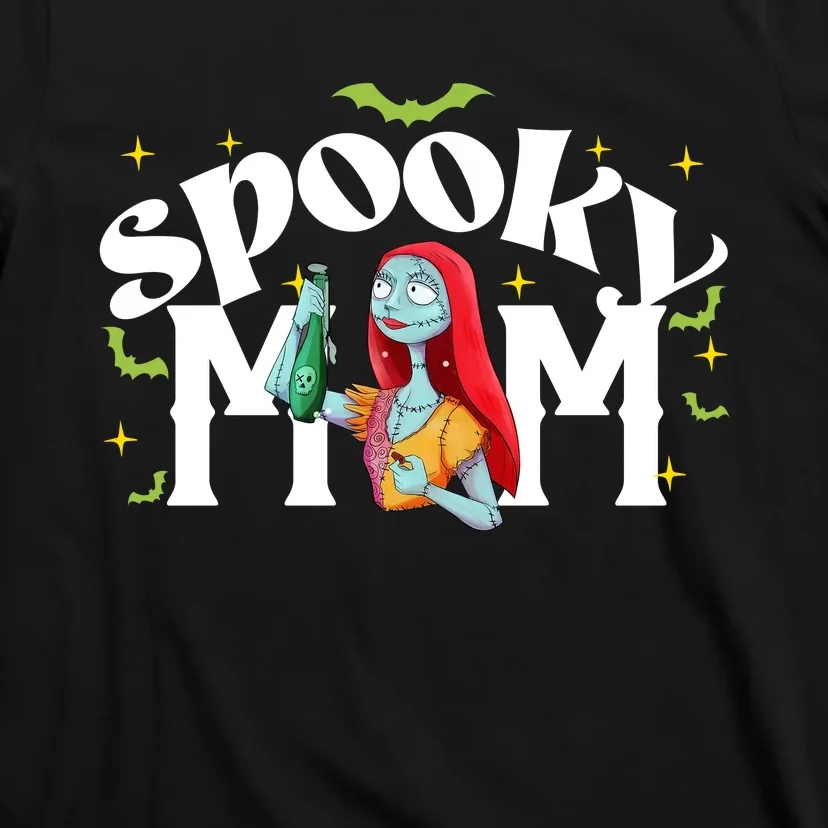 Spooky Mom Sally Nightmare Halloween Matchin Family Spooky Halloween Nightmare T-Shirt