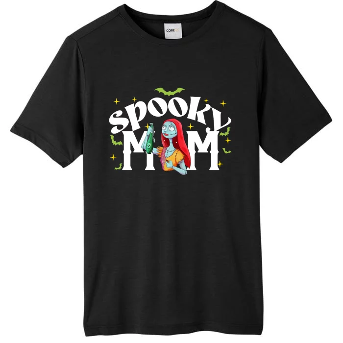 Spooky Mom Sally Nightmare Halloween Matchin Family Spooky Halloween Nightmare ChromaSoft Performance T-Shirt