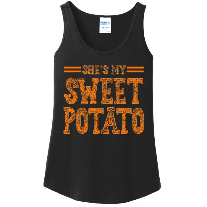 SheS My Sweet Potato I Yam I Yam CoupleS Matching Ladies Essential Tank