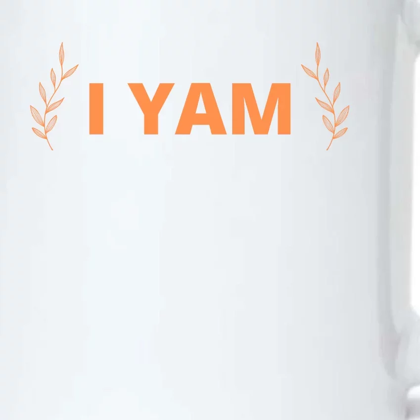 She's My Sweet Potato Yes I Yam Black Color Changing Mug