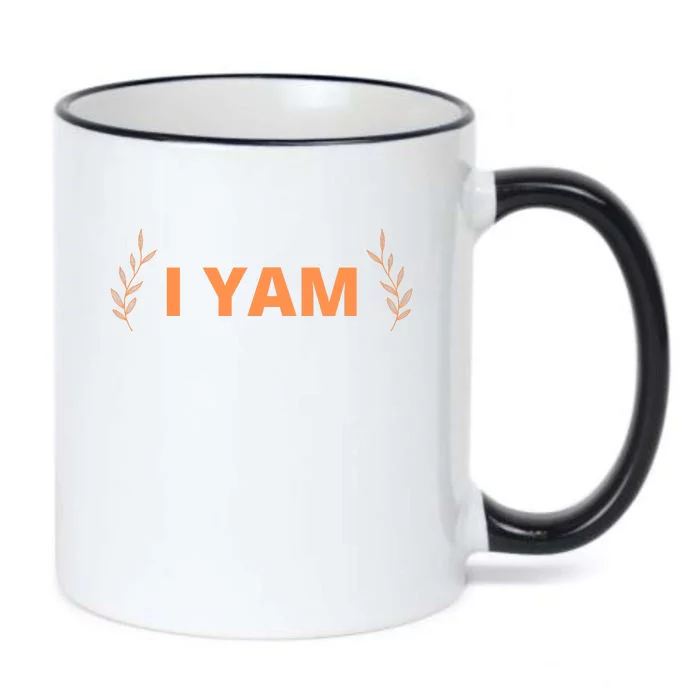 She's My Sweet Potato Yes I Yam Black Color Changing Mug