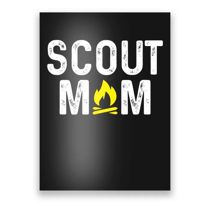 Scouting Mom Scout Mother Scouts Poster