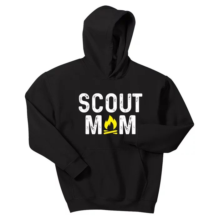 Scouting Mom Scout Mother Scouts Kids Hoodie