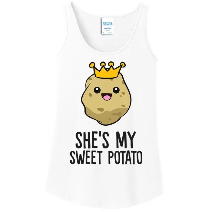 Shes My Sweet Potato I Yam Cute Couple Matching Gift Ladies Essential Tank