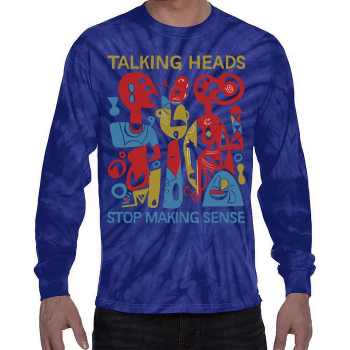 Stop Making Sense Talking Head Tie-Dye Long Sleeve Shirt