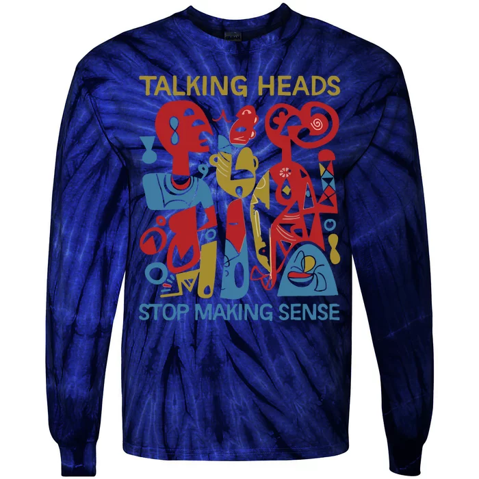 Stop Making Sense Talking Head Tie-Dye Long Sleeve Shirt