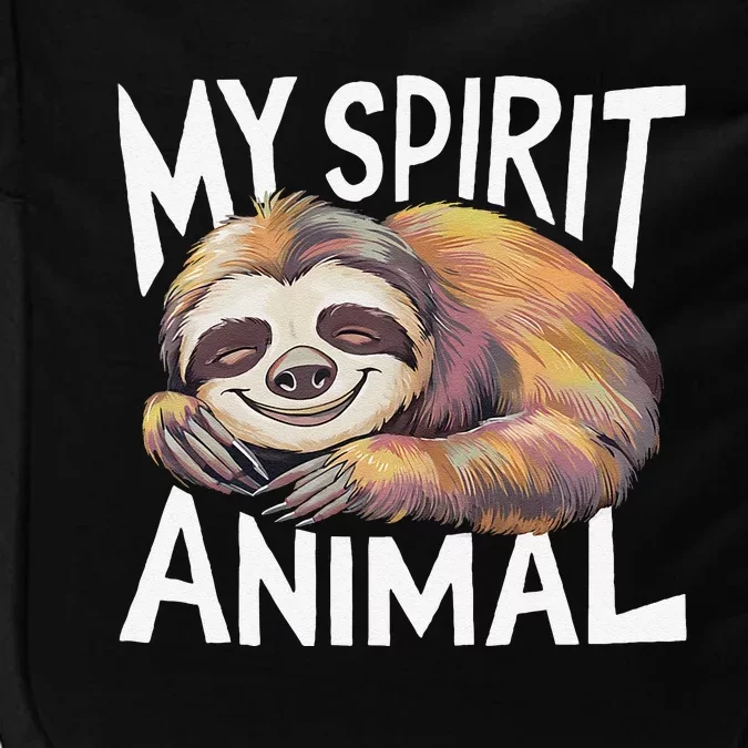 Sloth My Spirit Animal Impact Tech Backpack