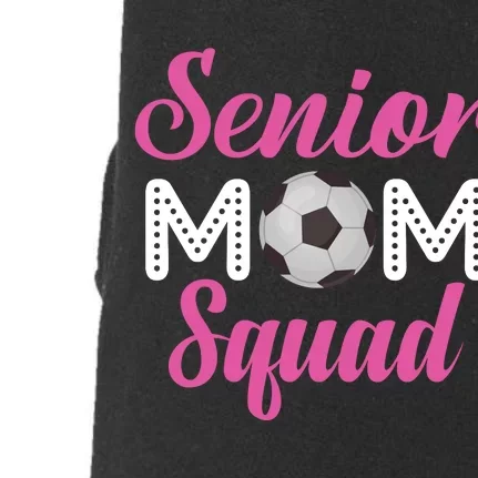 Senior Mom Squad Football Graphic Doggie 3-End Fleece Hoodie