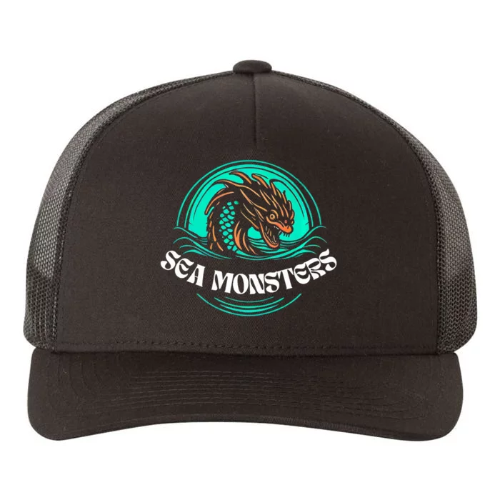 Sea Monsters Soccer Yupoong Adult 5-Panel Trucker Hat