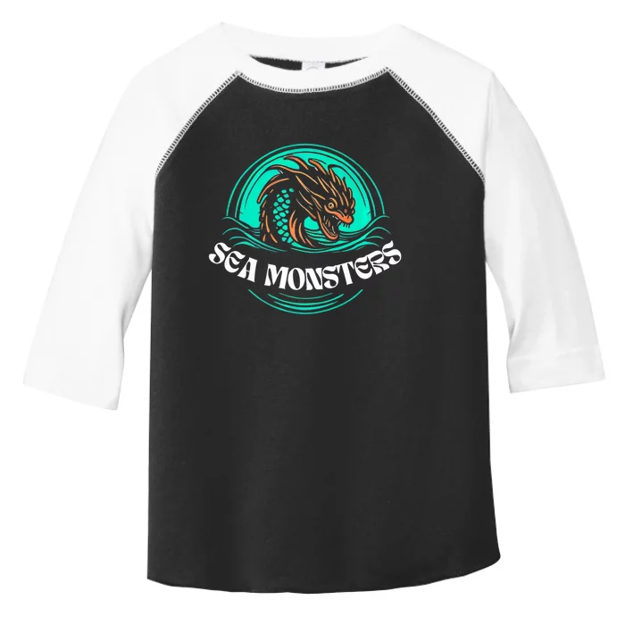 Sea Monsters Soccer Toddler Fine Jersey T-Shirt