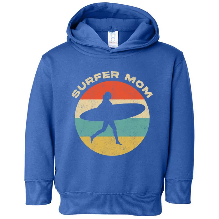 Surfer Mom Surfing Mother's Day Windsurfing Mother Cool Gift Toddler Hoodie