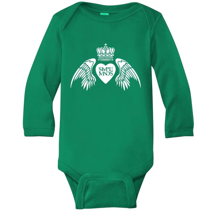 Simple Minds Baby Long Sleeve Bodysuit