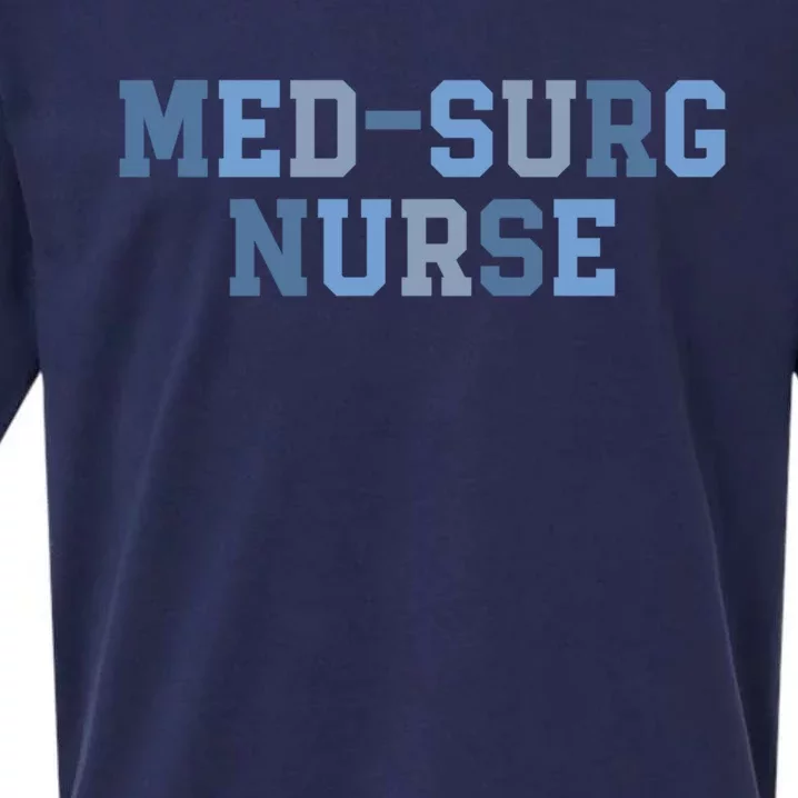 Surgeon Med Surg Nurse Medical Surgical Nurse Graduation Gift Sueded Cloud Jersey T-Shirt