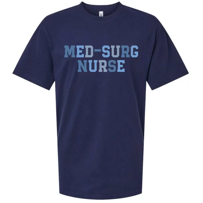 Surgeon Med Surg Nurse Medical Surgical Nurse Graduation Gift Sueded Cloud Jersey T-Shirt