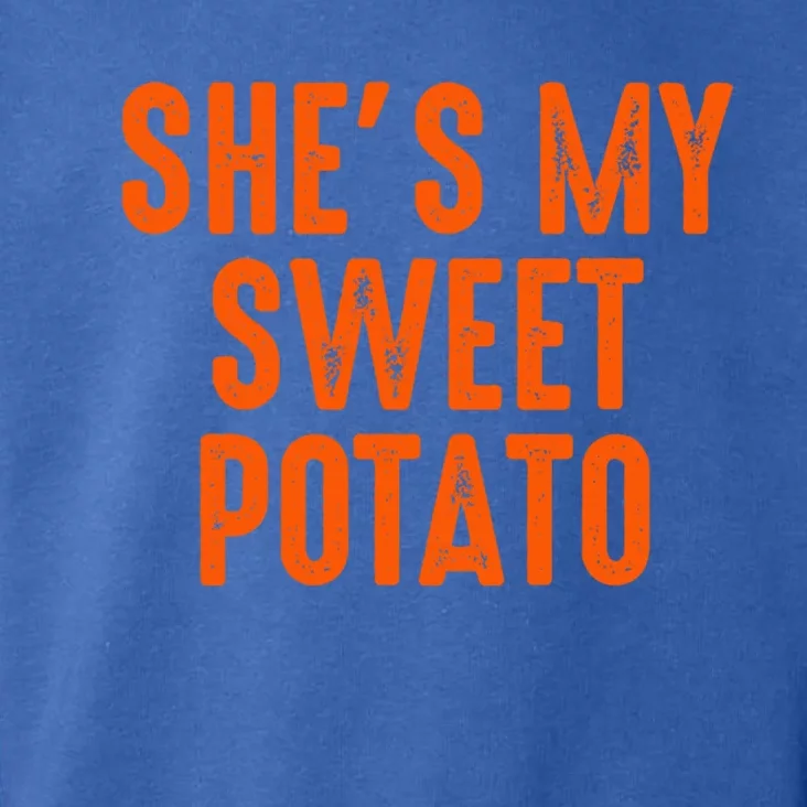 Shes My Sweet Potato Gift I Yam Couples Matching Funny Gift Toddler Hoodie