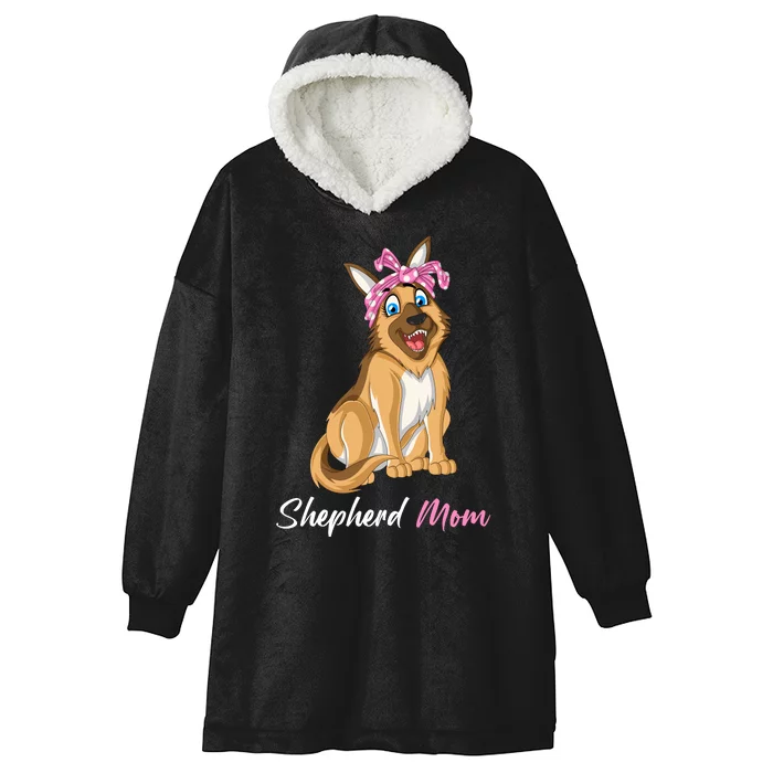 Shepherd Mom Hooded Wearable Blanket