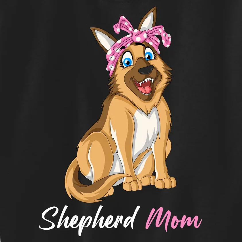 Shepherd Mom Kids Sweatshirt