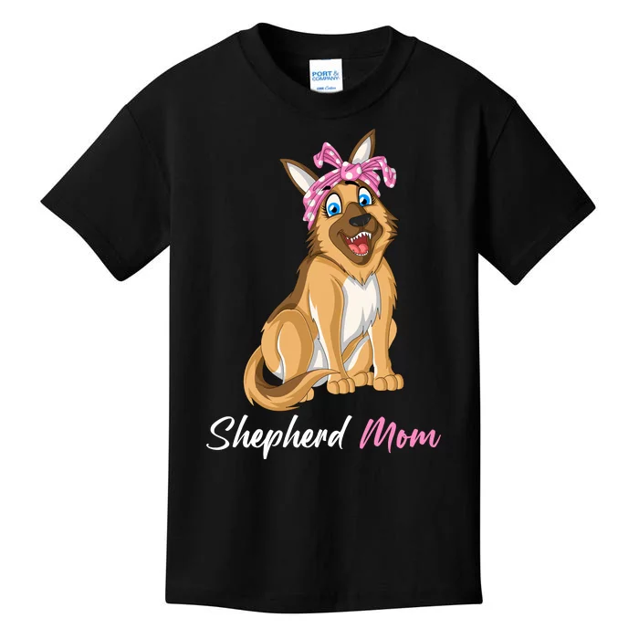 Shepherd Mom Kids T-Shirt