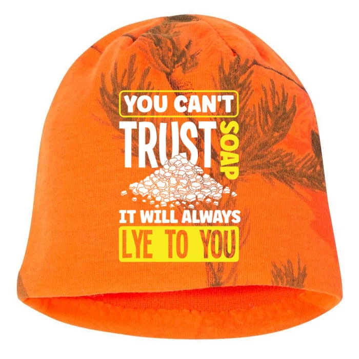 Soap Making Soap Maker You Cant Trust Soap Funny Gift Kati - Camo Knit Beanie