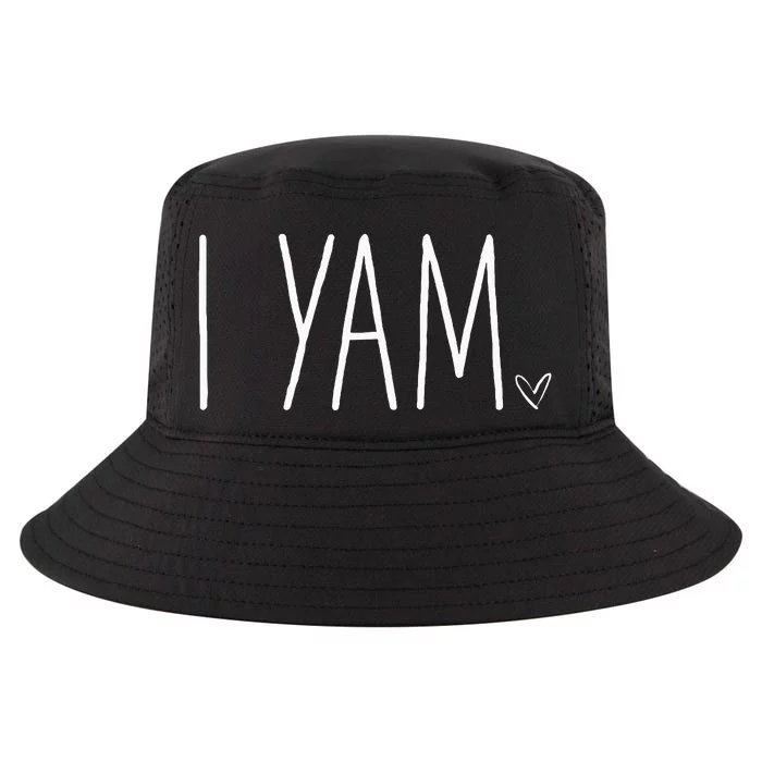 SheS My Sweet Potato I Yam Thanksgiving Matching Couple Set Cool Comfort Performance Bucket Hat