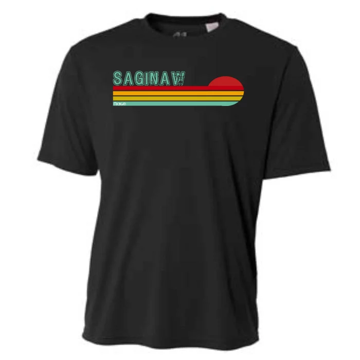 Saginaw Michigan Cooling Performance Crew T-Shirt