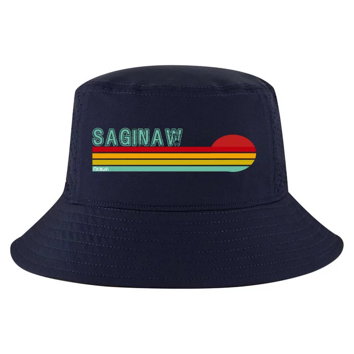 Saginaw Michigan Cool Comfort Performance Bucket Hat