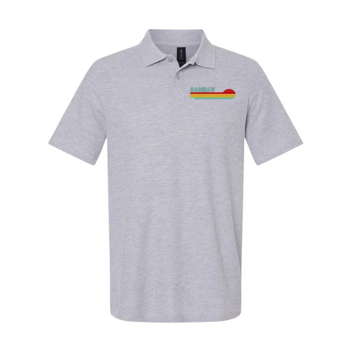 Saginaw Michigan Softstyle Adult Sport Polo