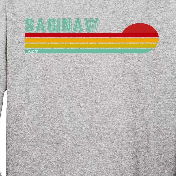 Saginaw Michigan Tall Long Sleeve T-Shirt