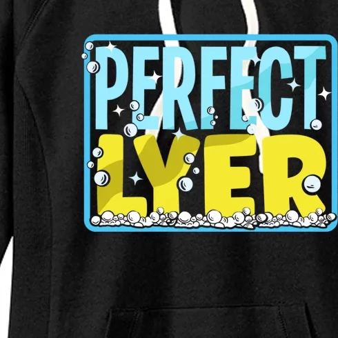 Soap Making Soap Maker Perfect Lyer Pun Gift Women's Fleece Hoodie