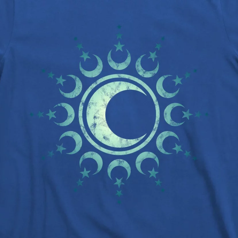 Sun Moon Stars Dala Yoga Spirituality Magic Wicca Sky Cool Gift T-Shirt