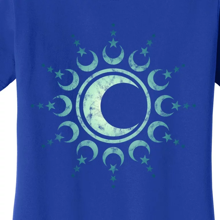 Sun Moon Stars Dala Yoga Spirituality Magic Wicca Sky Cool Gift Women's T-Shirt