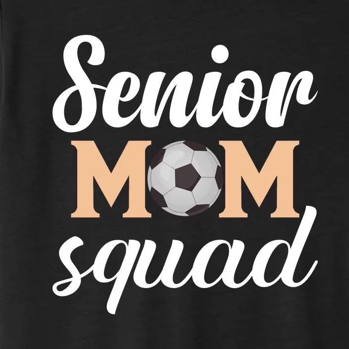 Senior Mom Squad Football Graphic ChromaSoft Performance T-Shirt