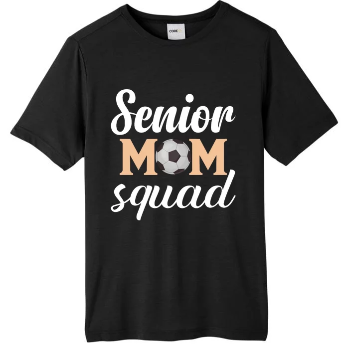 Senior Mom Squad Football Graphic ChromaSoft Performance T-Shirt