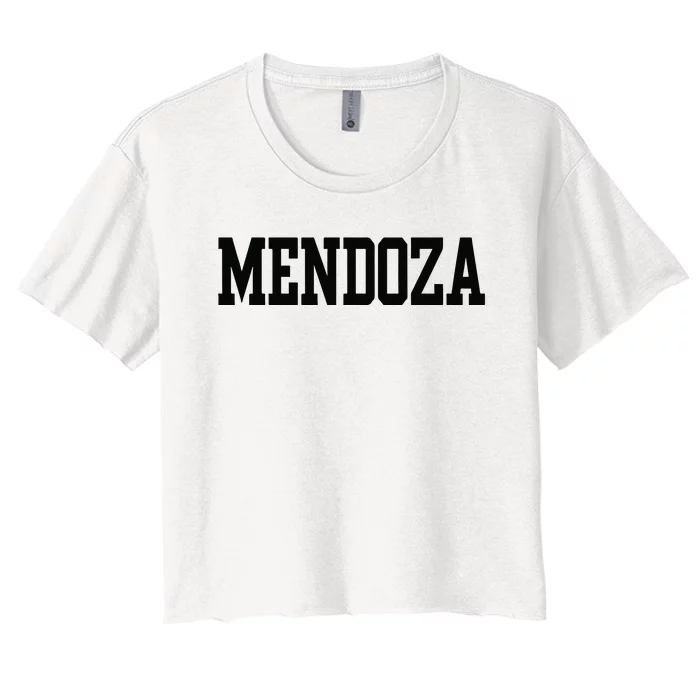 Seahawks Mendoza Women's Crop Top Tee