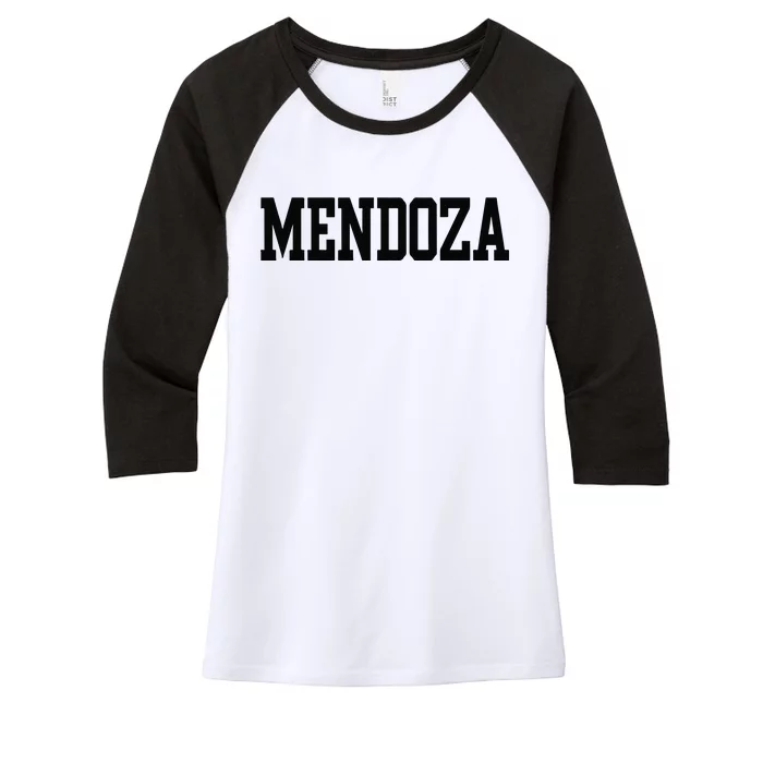 Seahawks Mendoza Women's Tri-Blend 3/4-Sleeve Raglan Shirt