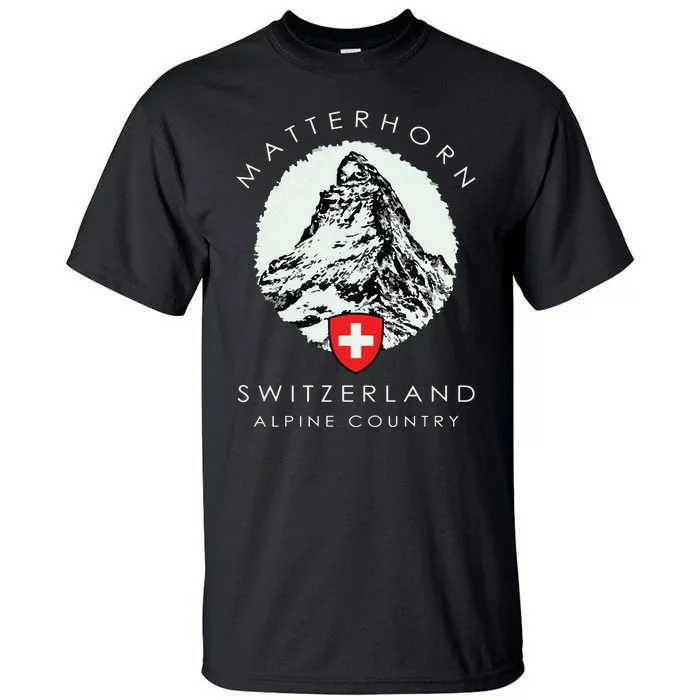 Switzerland Matterhorn Tall T-Shirt