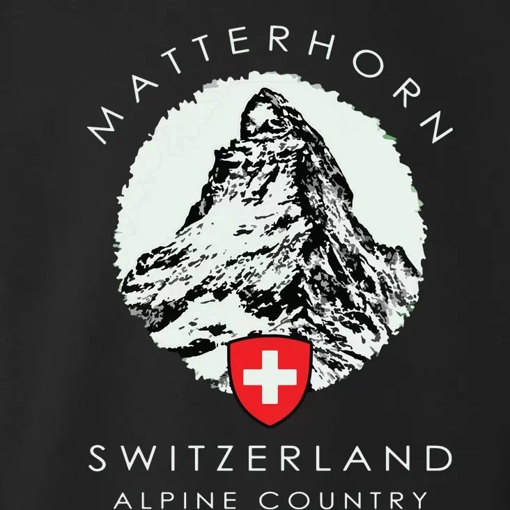 Switzerland Matterhorn Toddler Hoodie