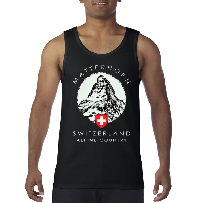 Switzerland Matterhorn Tank Top