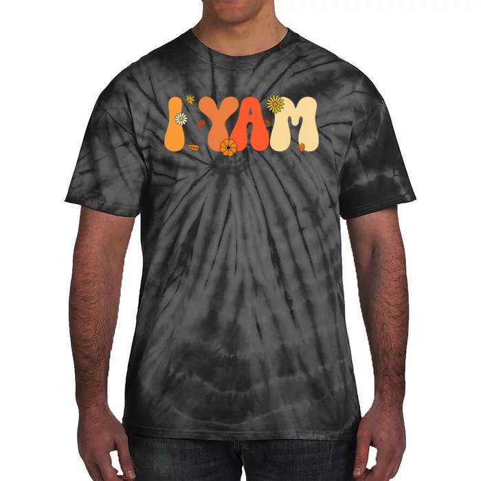 SheS My Sweet Potato I Yam Couple Matching Thanksgiving Tie-Dye T-Shirt