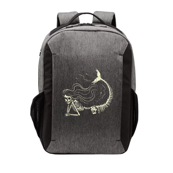 Spooky Mermaid Skeleton Halloween Costume for All Ages Vector Backpack