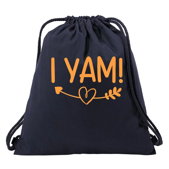 She's My Sweet Potato I YAM Couple Matching Drawstring Bag