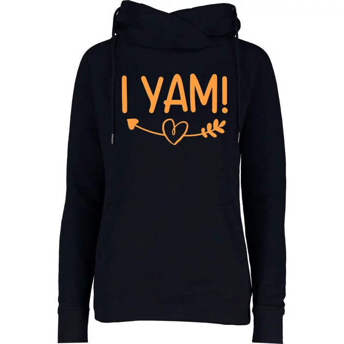 She's My Sweet Potato I YAM Couple Matching Womens Funnel Neck Pullover Hood