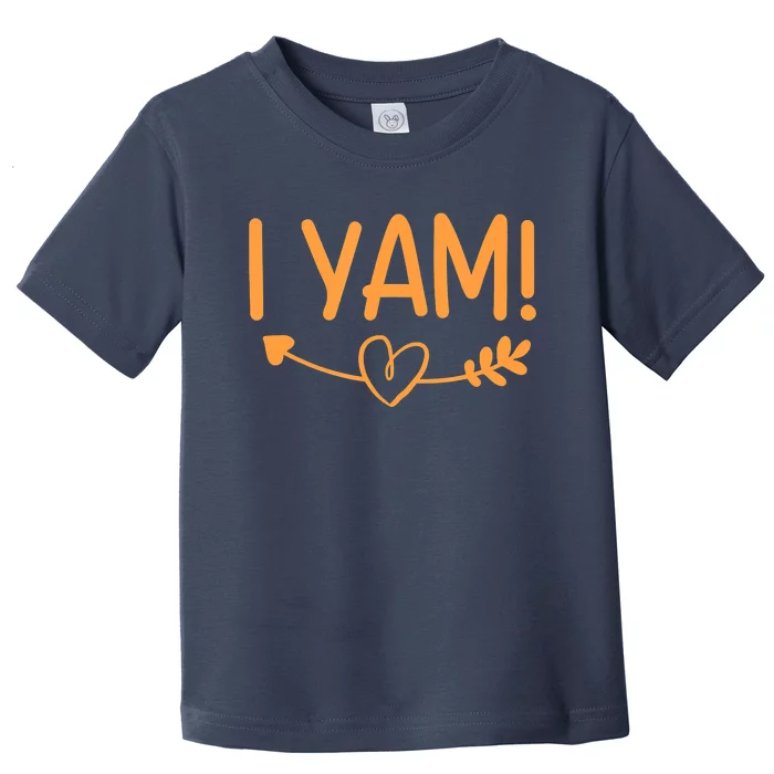 She's My Sweet Potato I YAM Couple Matching Toddler T-Shirt