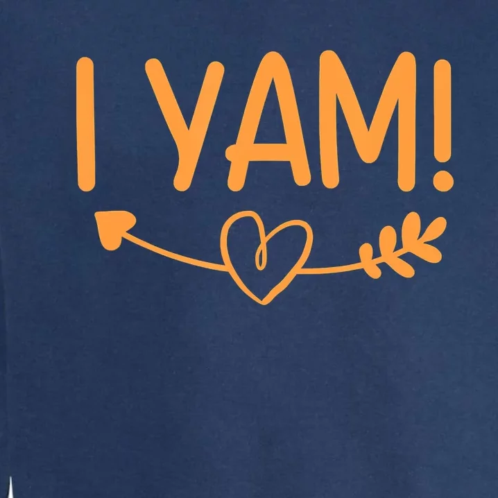 She's My Sweet Potato I YAM Couple Matching Garment-Dyed Sweatshirt