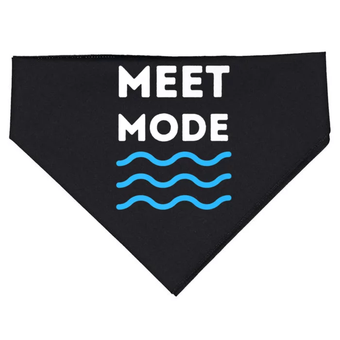 Swim Meet, Swimming Meet Mode, Competitive Swimming USA-Made Doggie Bandana