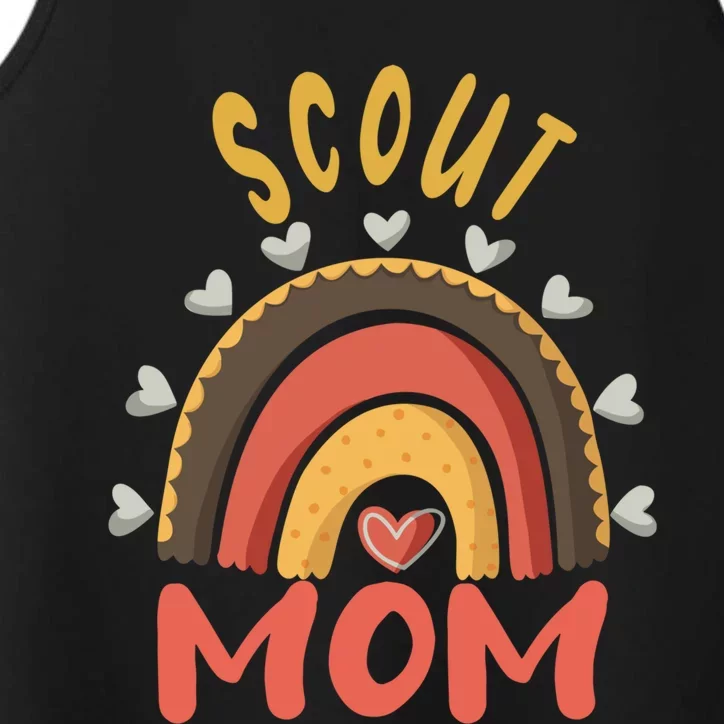 Scout Mom Scouting Gear Cub Camping Lover Great Gift Performance Tank