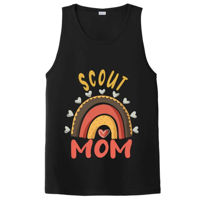 Scout Mom Scouting Gear Cub Camping Lover Great Gift Performance Tank